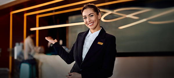 Hotel receptionist