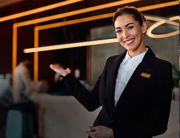 Hotel receptionist